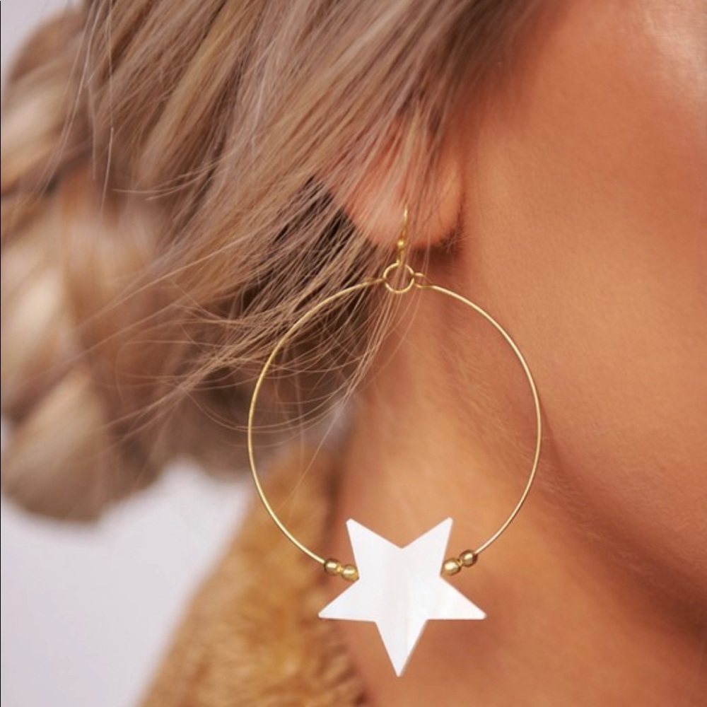 Star dangled hoop